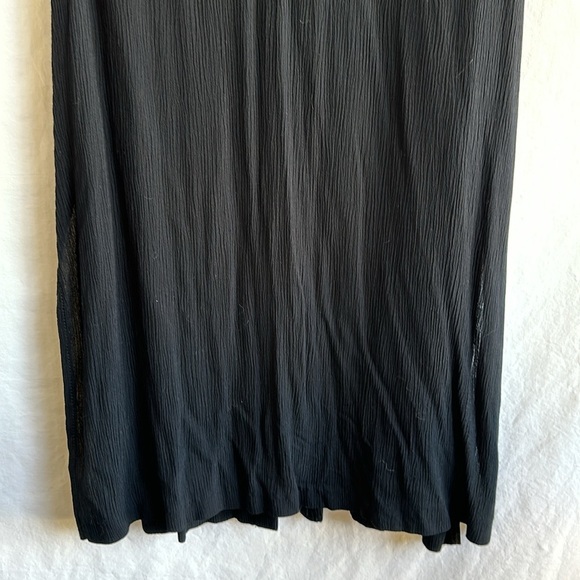 Sequel by Sharon Anthony black tunic-length vest, size 14 - Picture 7 of 12